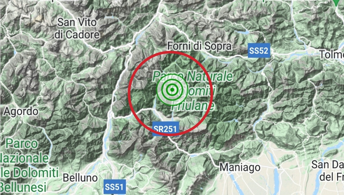 Lieve Scossa Di Terremoto In Friuli Venezia Giulia Epicentro A