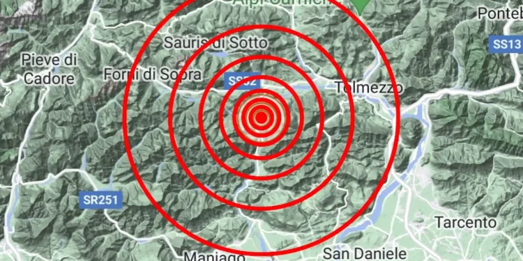 Forte Scossa Di Terremoto In Friuli Venezia Giulia Avvertito Anche In