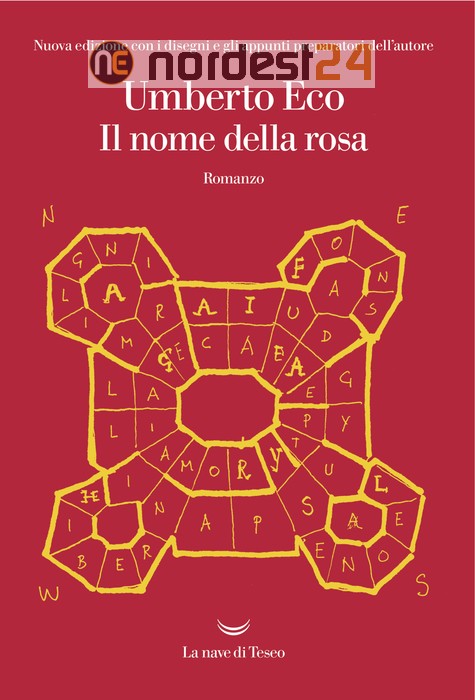 ‘Il nome della rosa’ con i disegni inediti di Eco