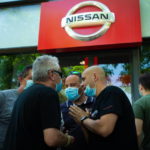 Barcellona, protesta operai Nissan