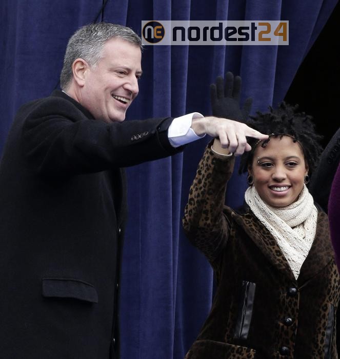 De Blasio,mia figlia vuole mondo di pace