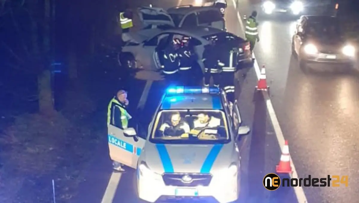 Violento Scontro Tra Tre Auto Sulla SS14 Verso Basovizza – Nordest24