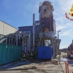 Incendio a San Giovanni al Natisone silo