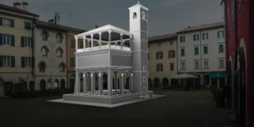 Virtual Balcony in piazza a Cividale del Friuli: «un viaggio attraverso i secoli»