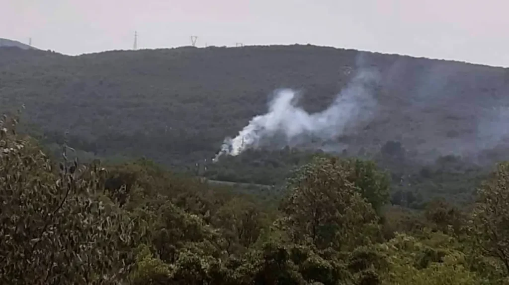 Incendio boschivo a Doberdò del Lago: intervento in corso per domare le fiamme