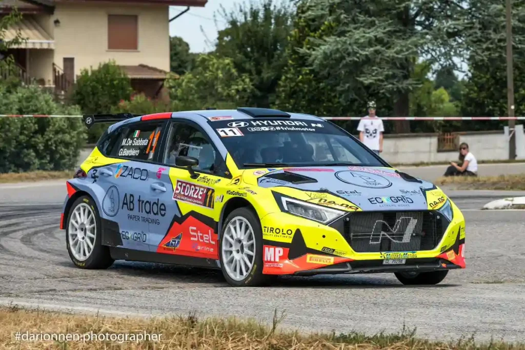 Matteo De Sabbata al 37° Rally Piancavallo