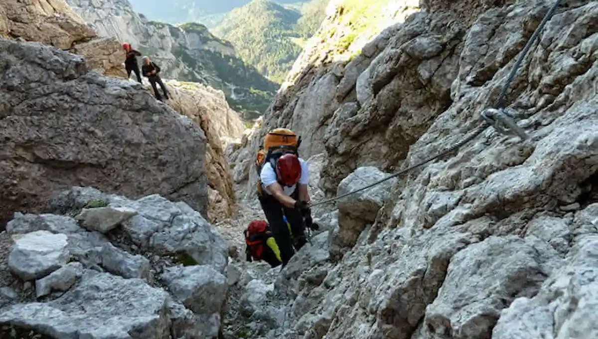 la ferrata dedicata alla memoria dell’alpinista e sciatrice triestina Anita Goitan