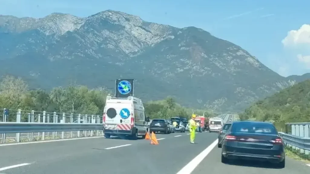 incidente in A23