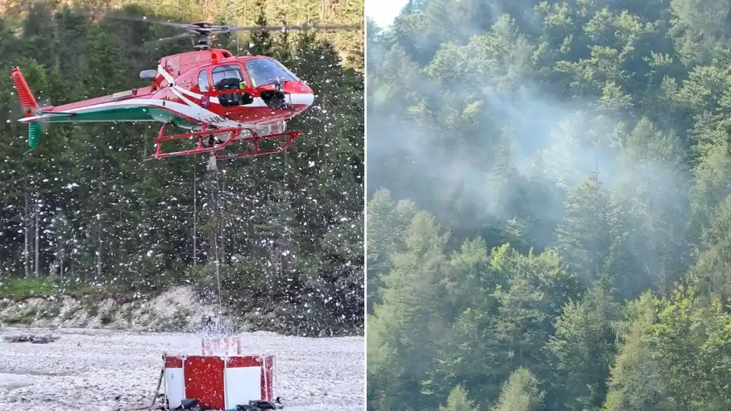 incendio Malborghetto-Valbruna