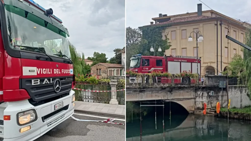 Dramma a Sacile, precipita dal ponte sul Livenza: deceduto un uomo