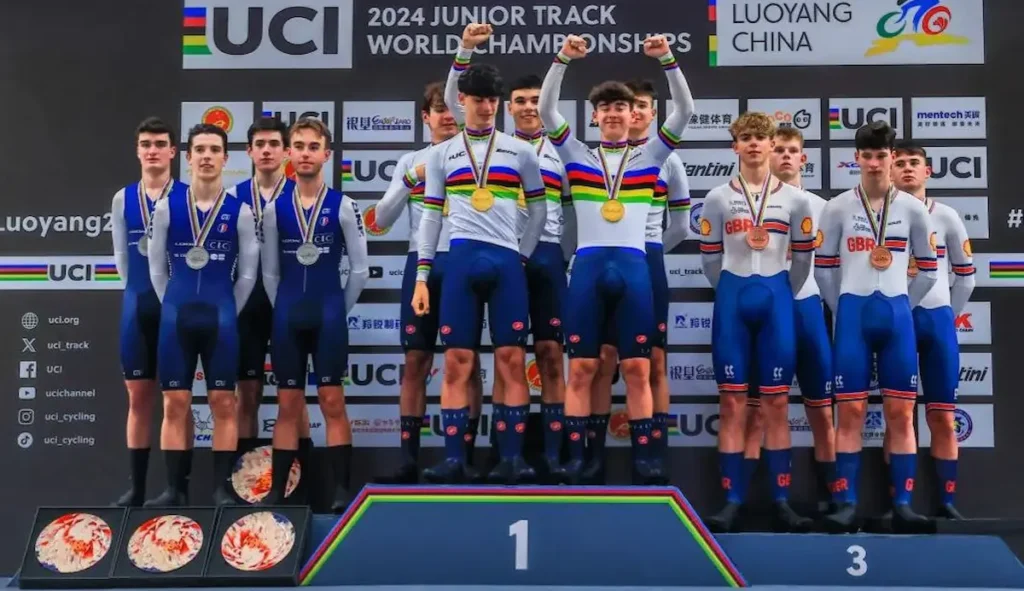 Ares Costa, giovane ciclista di Portogruaro è campione del mondo juniores