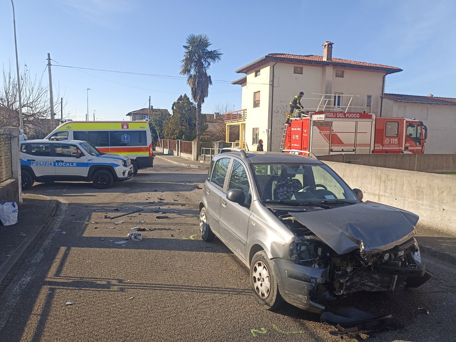 Incidente a Bressa di Campoformido