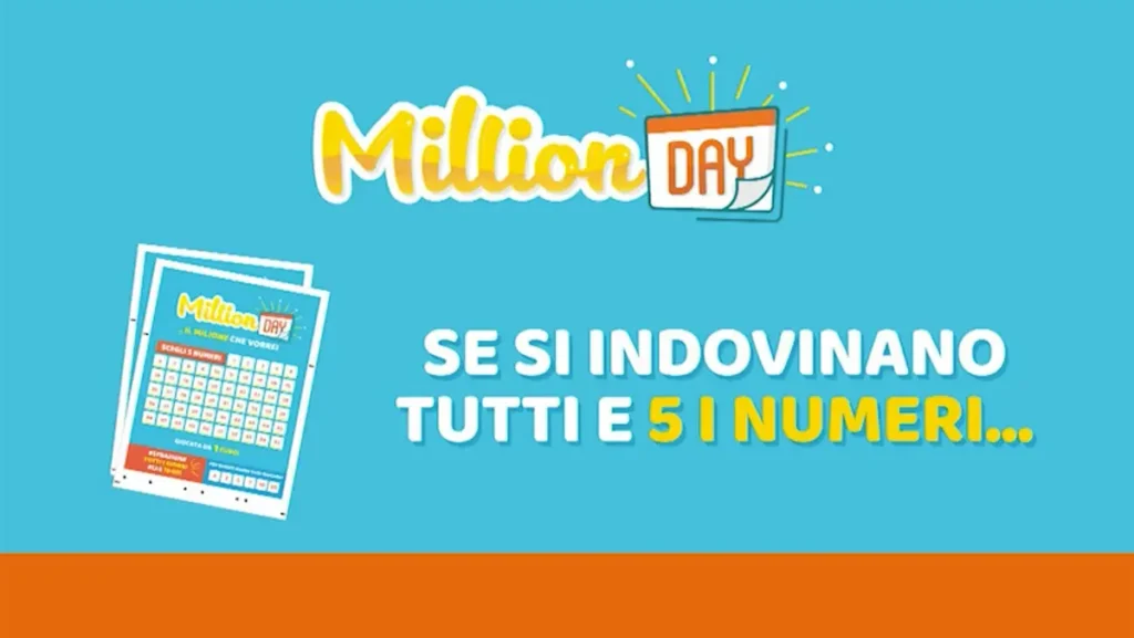 Numeri vincenti Million Day