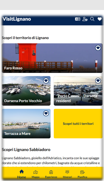 Nuova app turistica a Lignano Sabbiadoro