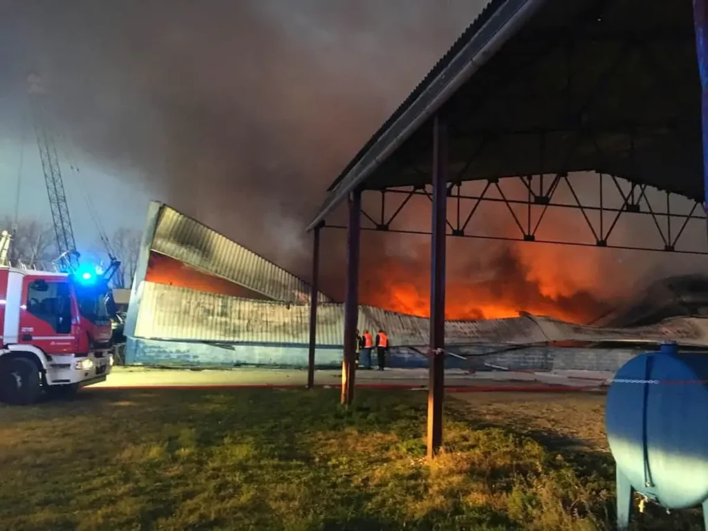 incendio Cervignano