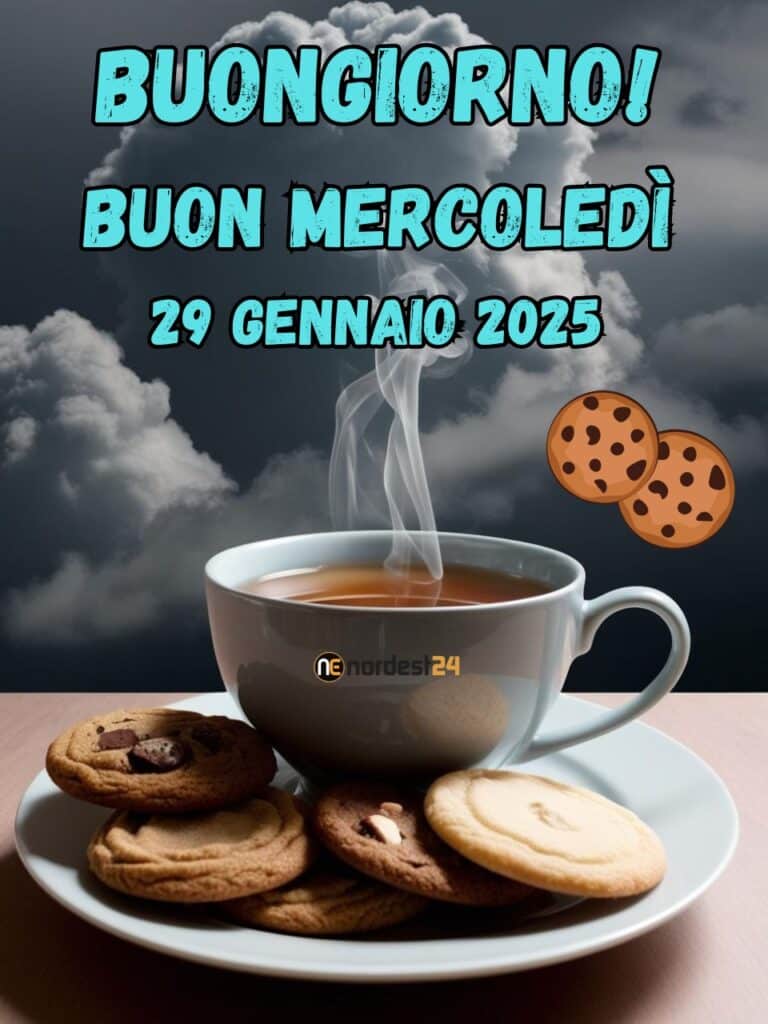 Immagini e frasi di Buongiorno per Mercoledì 29 Gennaio 2025