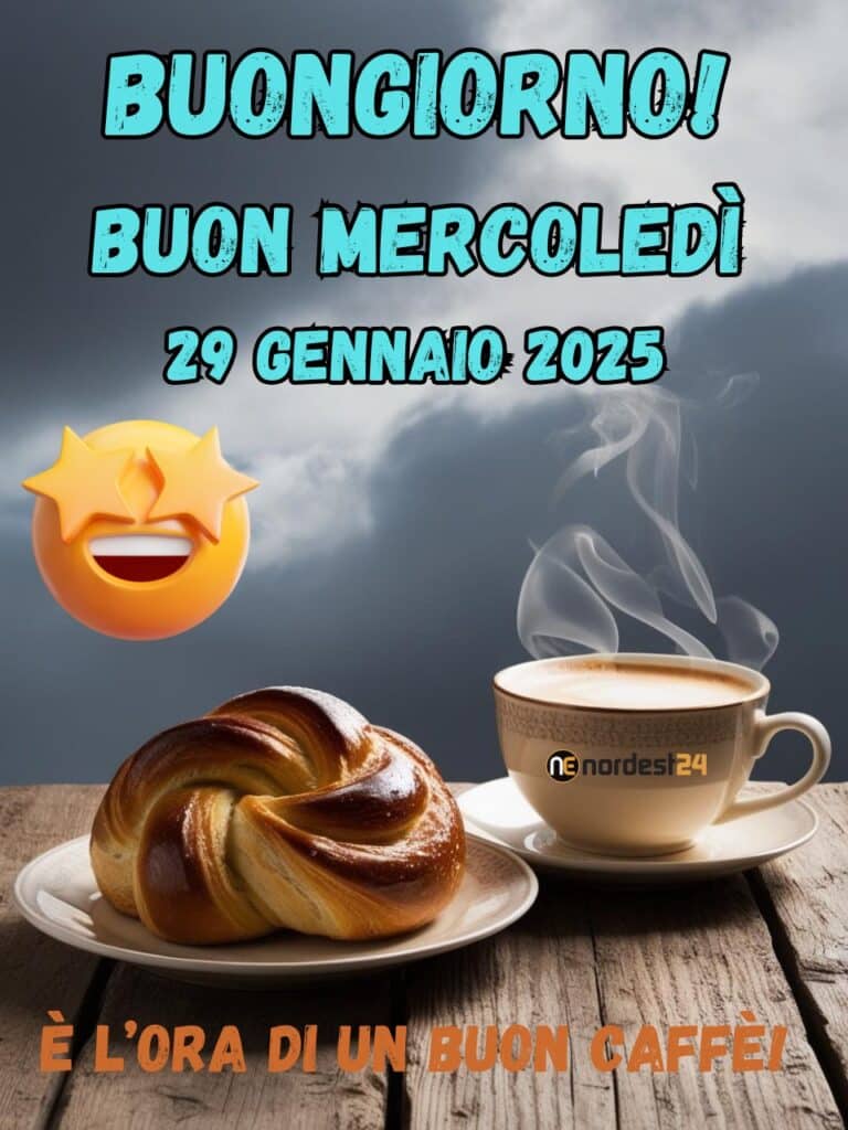 Immagini e frasi di Buongiorno per Mercoledì 29 Gennaio 2025