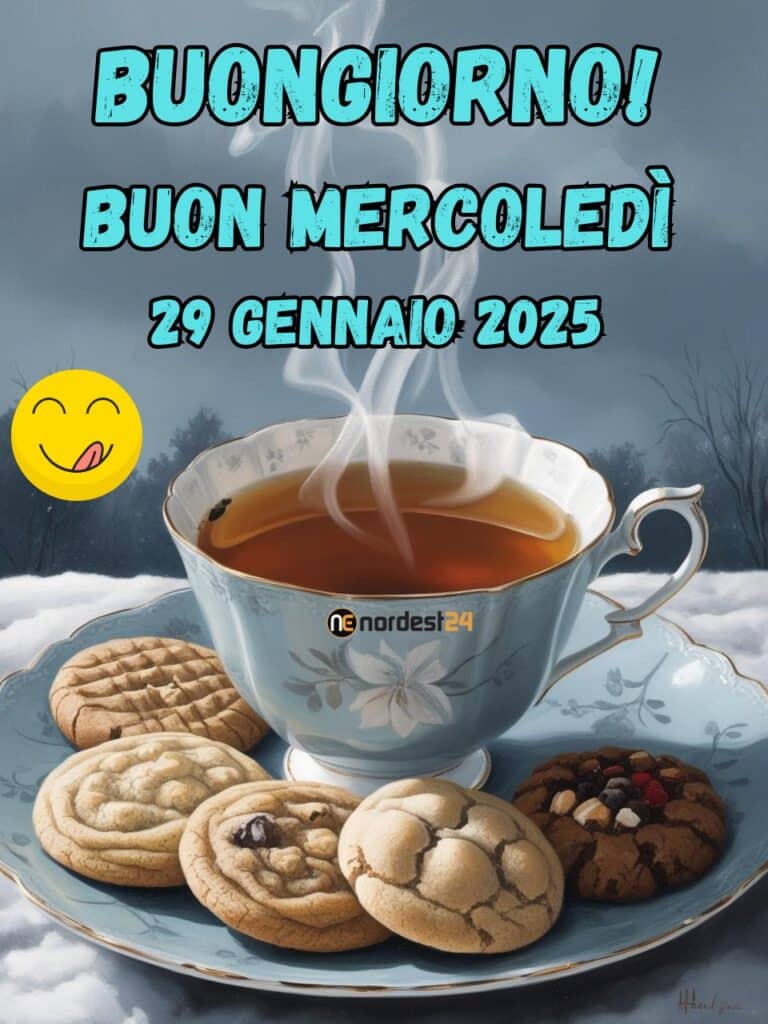 Immagini e frasi di Buongiorno per Mercoledì 29 Gennaio 2025