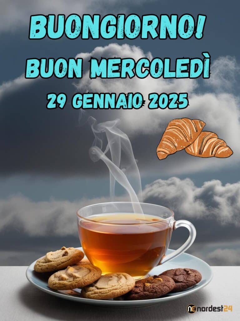 Immagini e frasi di Buongiorno per Mercoledì 29 Gennaio 2025