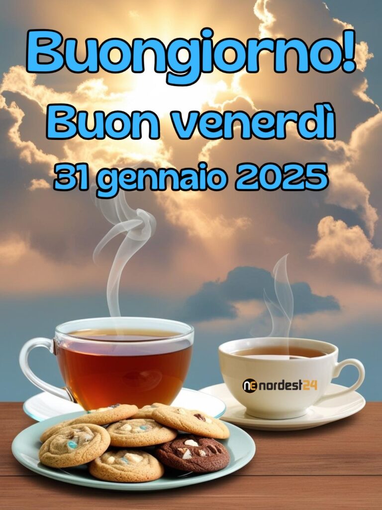 Immagini e Frasi di Buongiorno per Venerdì 31 Gennaio 2025