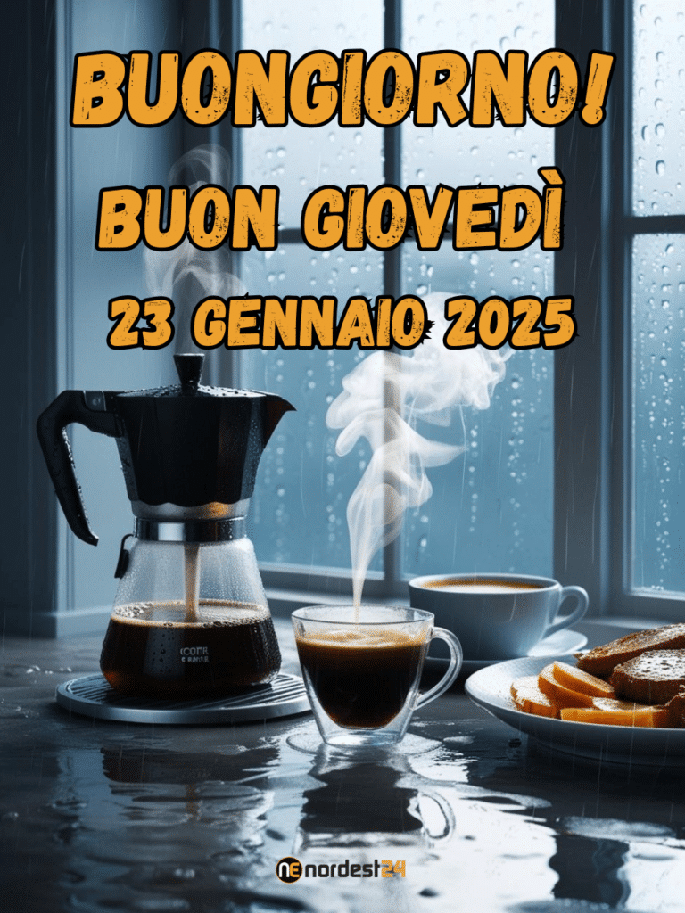 Immagini e frasi di Buongiorno per Giovedì 23 Gennaio 2025