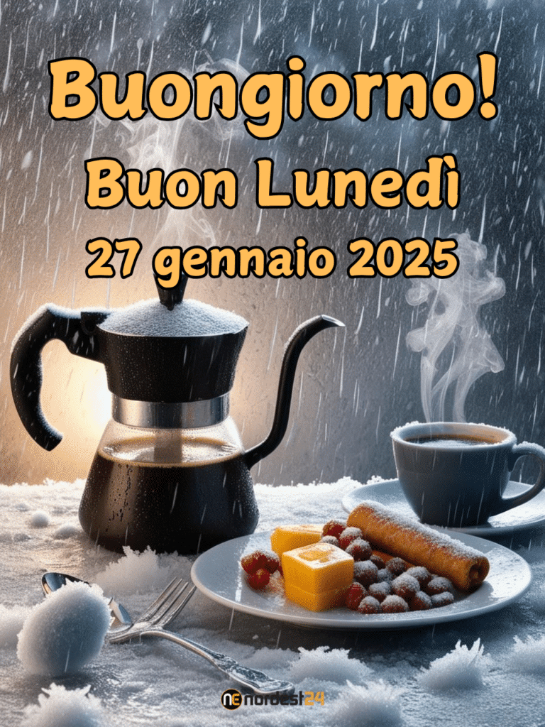 Immagini e frasi di lunedì 27 gennaio 2025