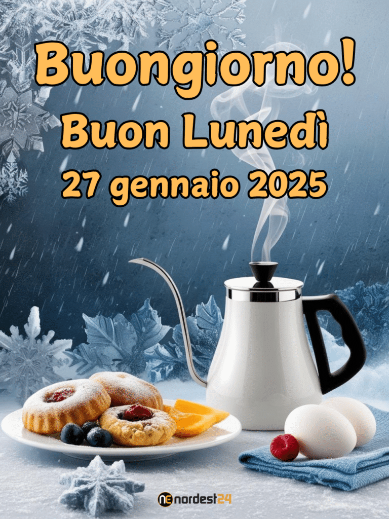 Immagini e frasi di lunedì 27 gennaio 2025