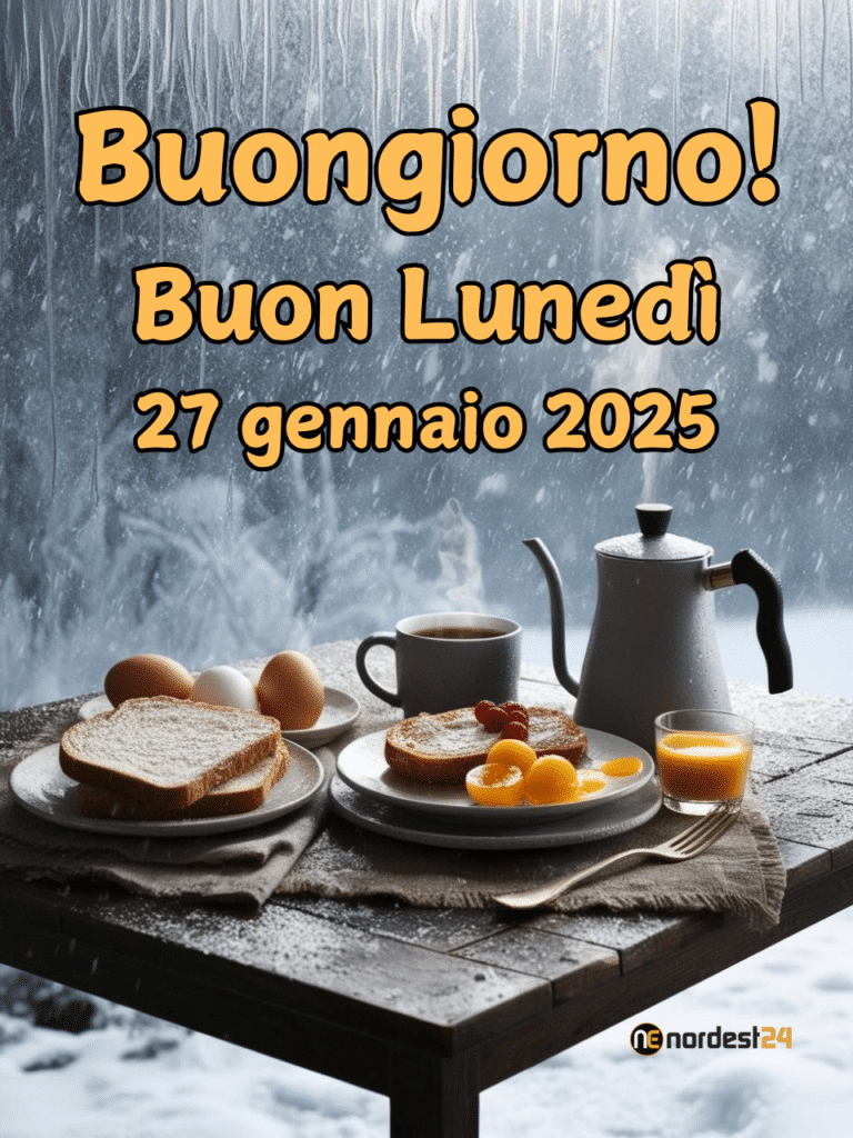 Immagini e frasi di lunedì 27 gennaio 2025