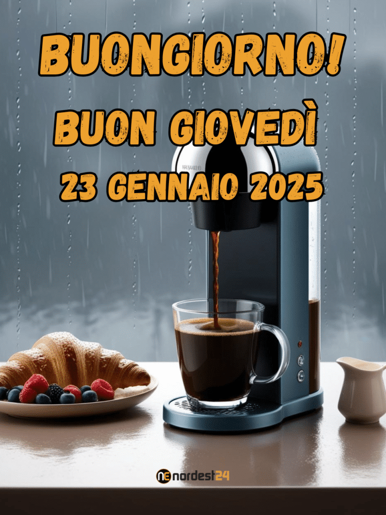 Immagini e frasi di Buongiorno per Giovedì 23 Gennaio 2025