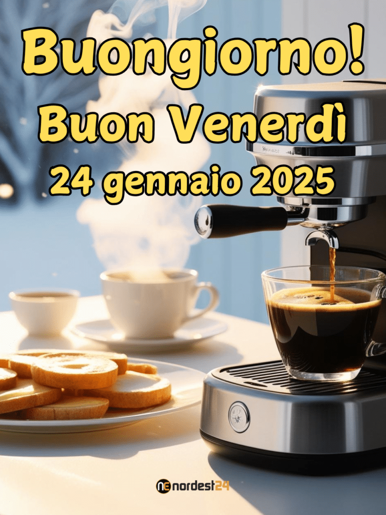 Immagini e frasi di buongiorno per venerdì 24 gennaio 2025