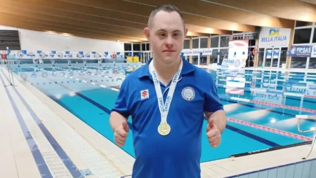 MARCO DE STEFANI ATLETA PARALIMPICO PREMIATO A ROMA