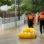 piogge intense, rischio frane, allagamenti e forti venti