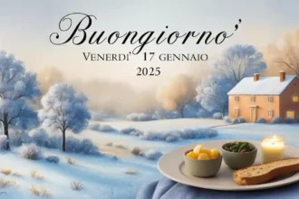 Immagini e frasi di Buongiorno per Venerdì 17 Gennaio 2025