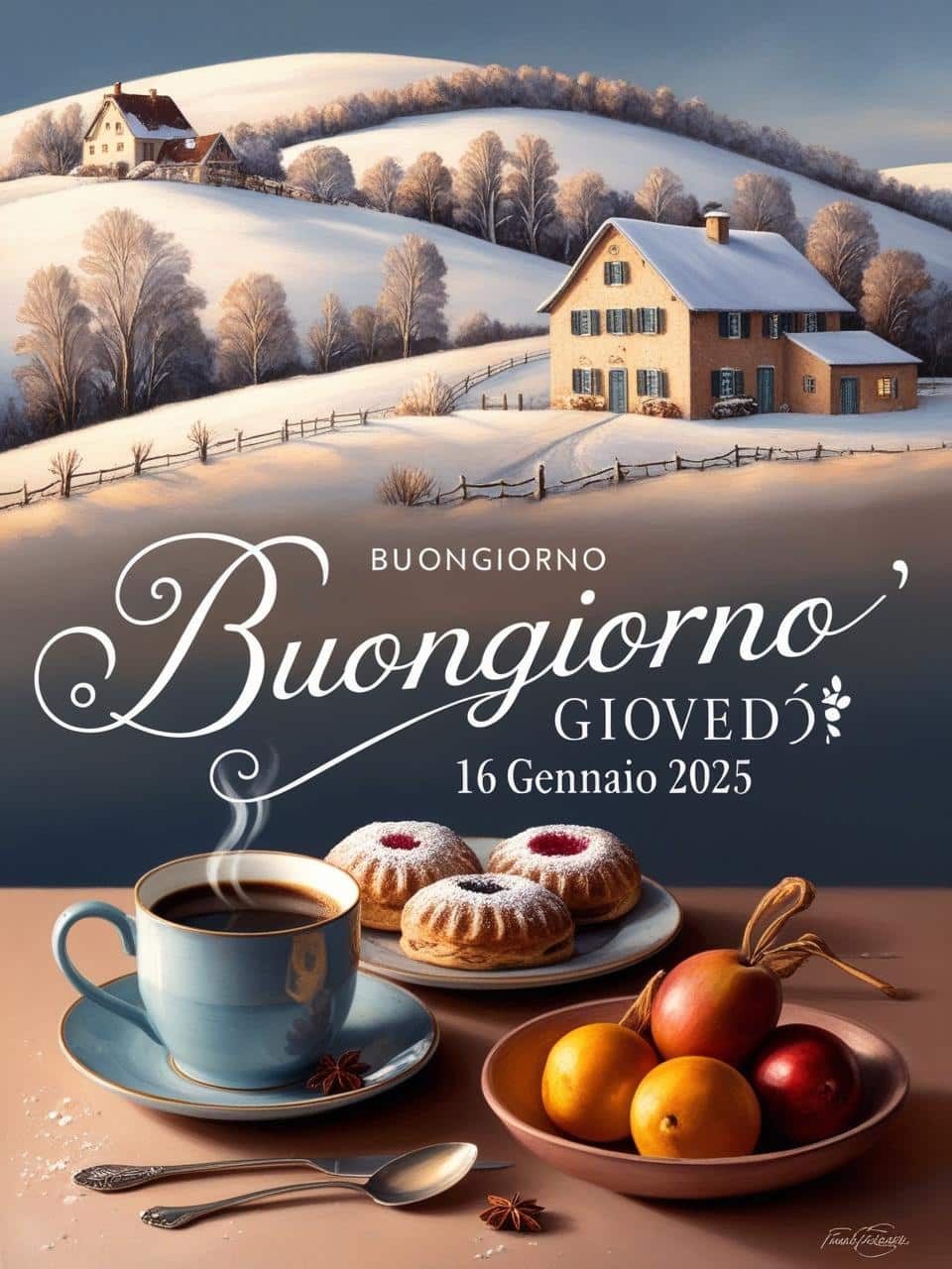 Immagini e frasi di buongiorno per giovedì 16 gennaio 2025 – Nordest24