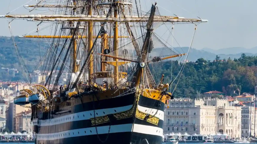 Amerigo Vespucci ritorna in Italia, prima tappa a Trieste