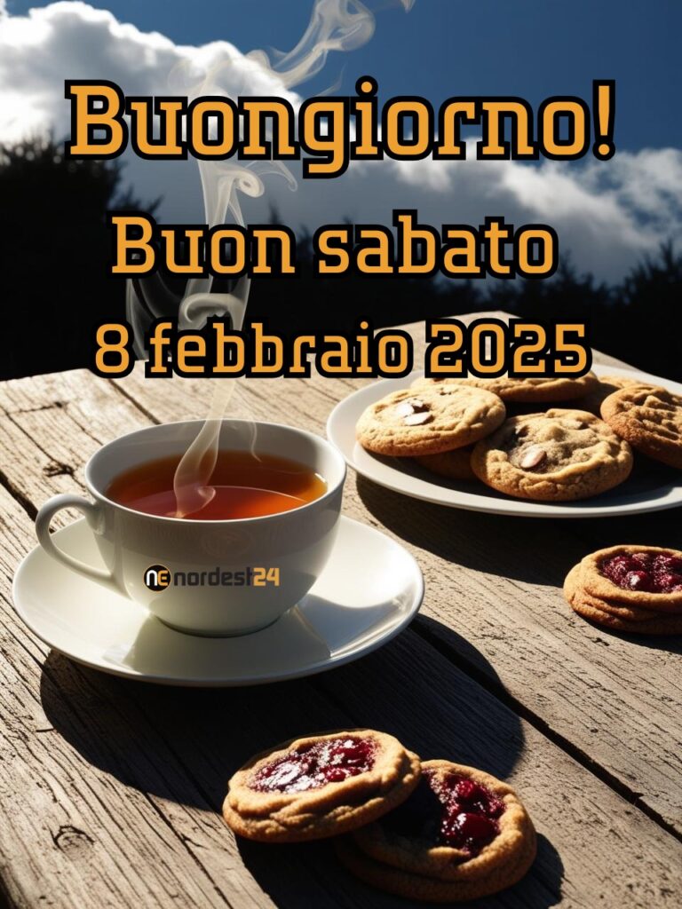 Immagini e frasi di Buongiorno per Sabato 8 Febbraio 2025