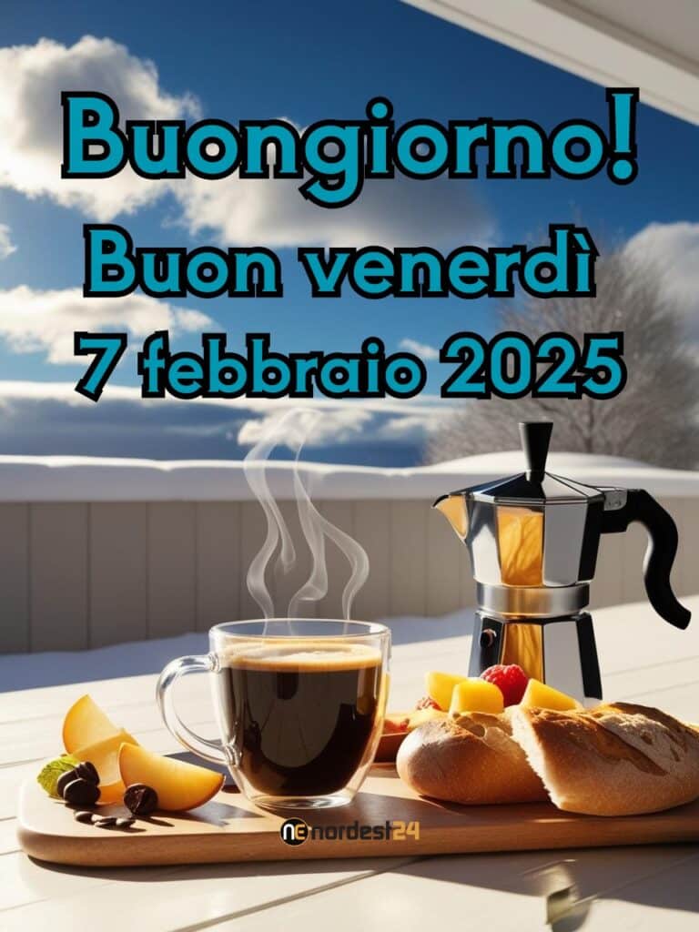 Immagini e frasi di Buongiorno per Venerdì 7 Febbraio 2025