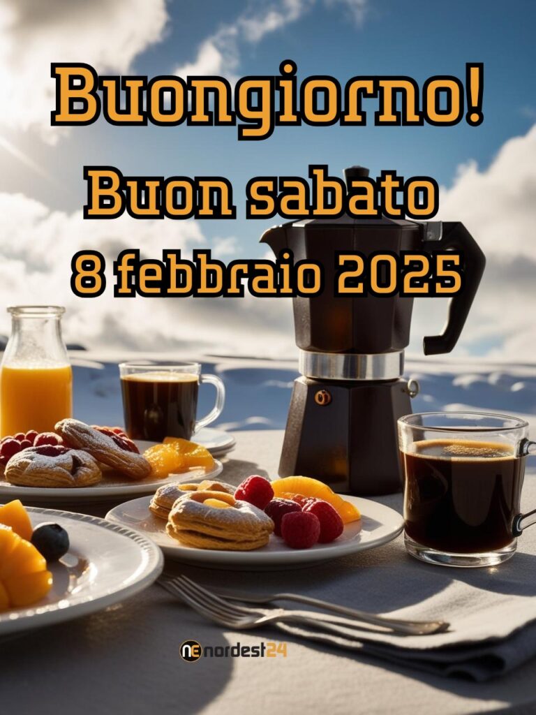 Immagini e frasi di Buongiorno per Sabato 8 Febbraio 2025