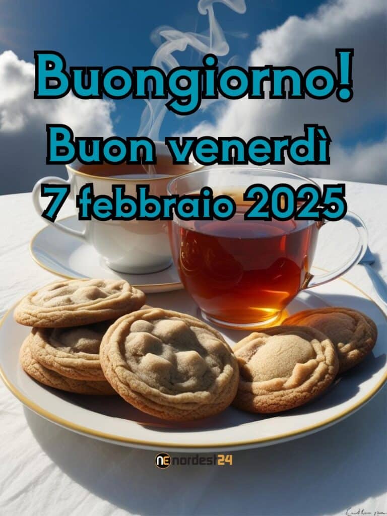 Immagini e frasi di Buongiorno per Venerdì 7 Febbraio 2025