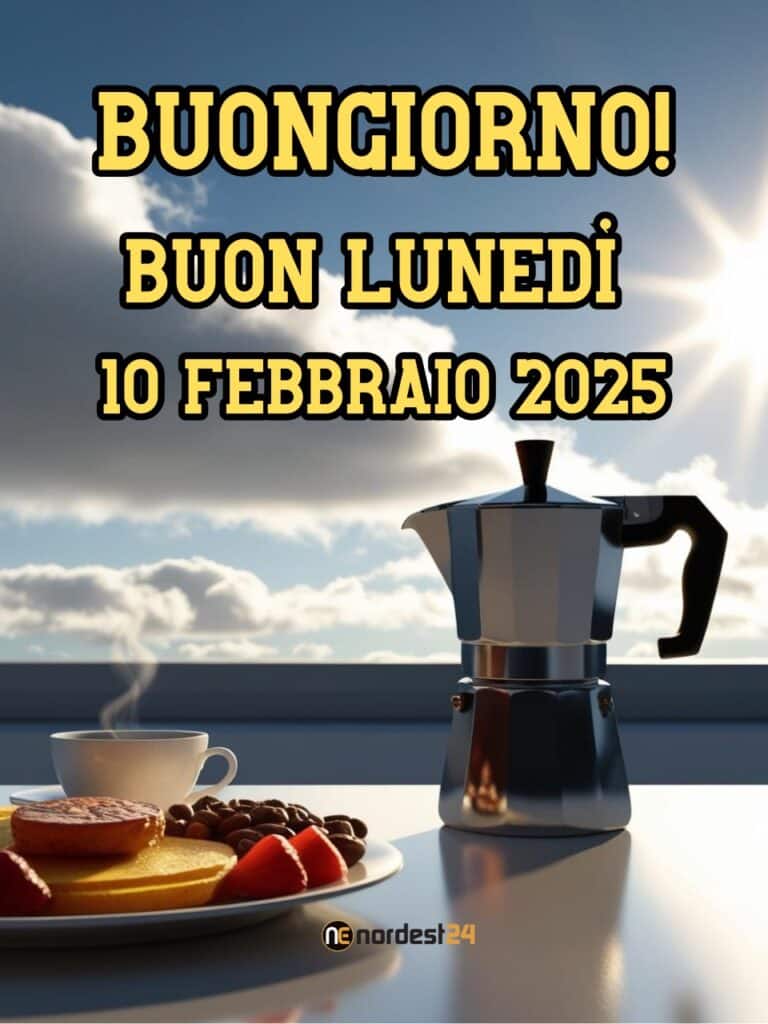 Immagini e Frasi di Buongiorno per Lunedì 10 Febbraio 2025