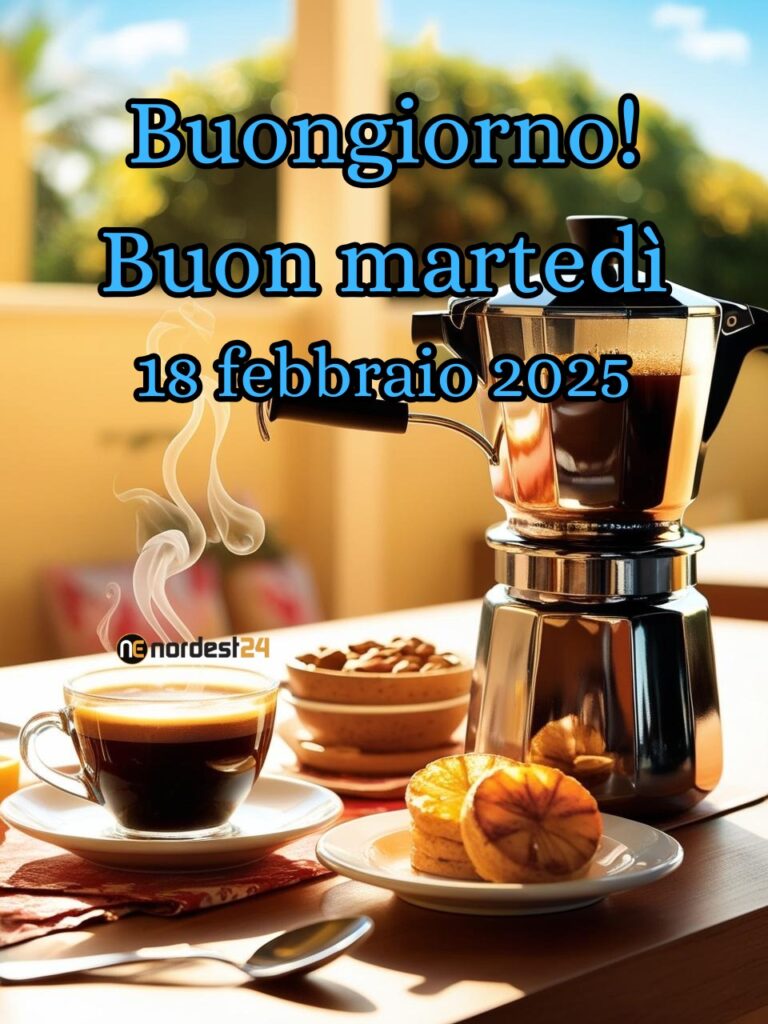 Immagini e frasi di Buongiorno per Martedì 18 Febbraio 2025