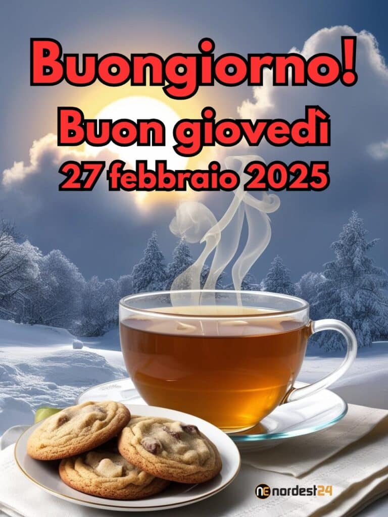 Immagini e Frasi di Buongiorno per Giovedì 27 Febbraio 2025