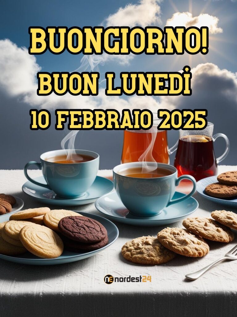 Immagini e Frasi di Buongiorno per Lunedì 10 Febbraio 2025