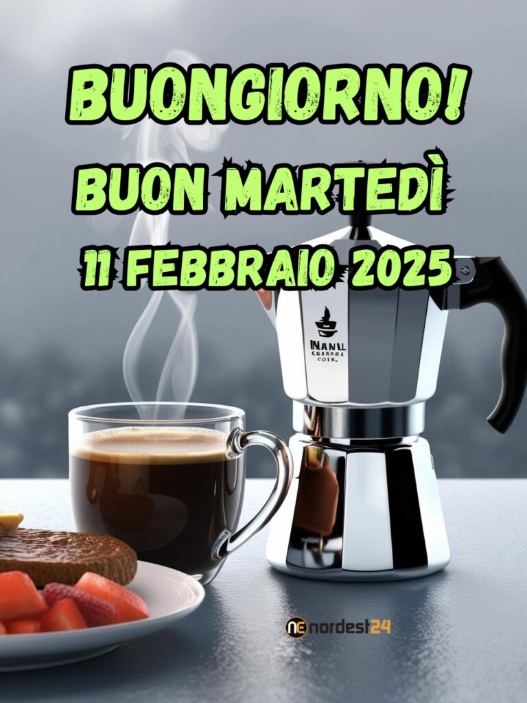 Immagini e frasi di Buongiorno per martedì 11 Febbraio 2025