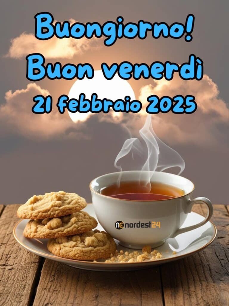 Immagini e frasi di buongiorno per venerdì 21 febbraio 2025