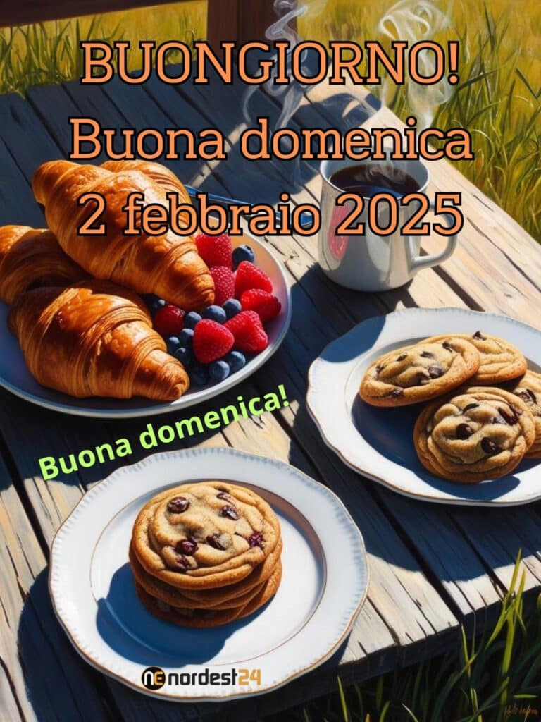 Immagini e frasi di Buongiorno per Domenica 2 Febbraio 2025