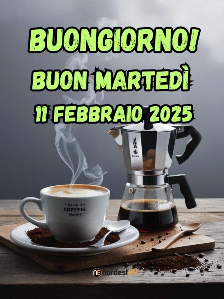 Immagini e frasi di Buongiorno per martedì 11 Febbraio 2025