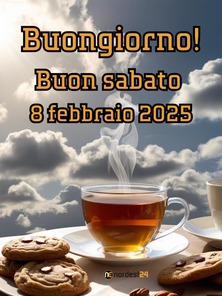 Immagini e frasi di Buongiorno per Sabato 8 Febbraio 2025