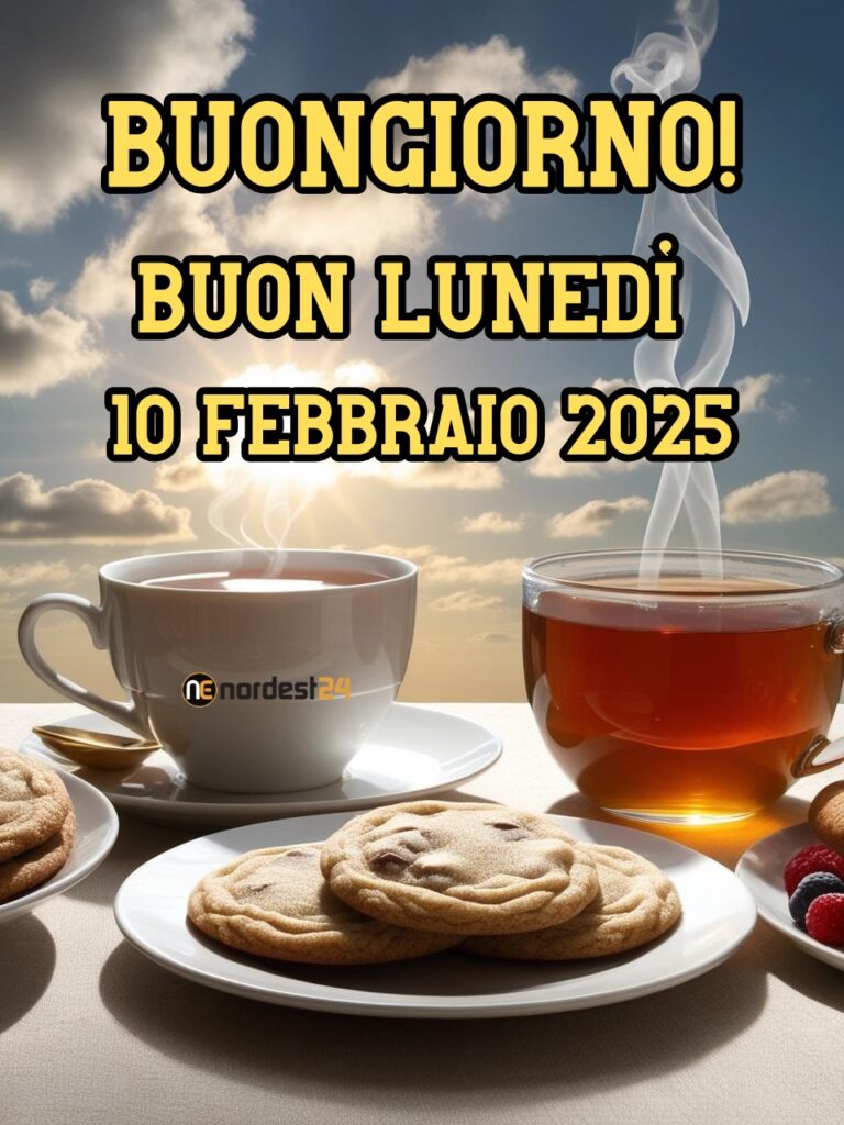 Immagini e Frasi di Buongiorno per Lunedì 10 Febbraio 2025