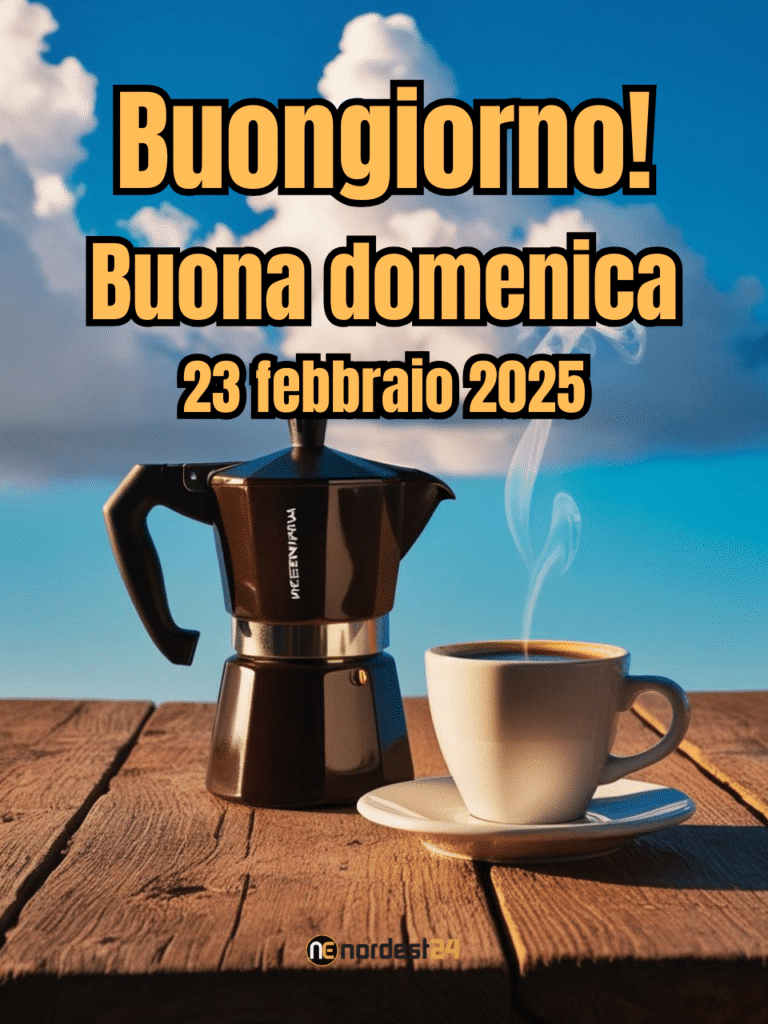 Immagini e frasi di Buongiorno per domenica 23 febbraio 2025